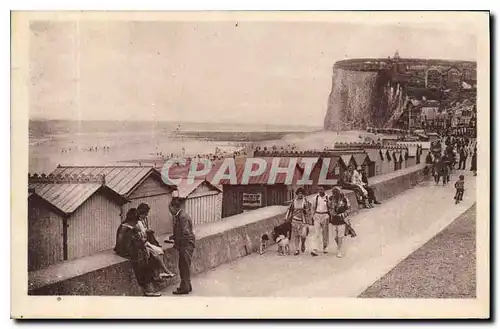 Cartes postales Mers les Bains la plage vue de l'Esplanade