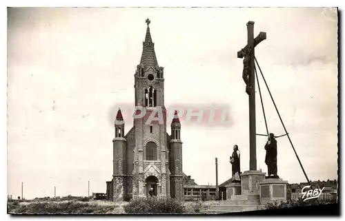 Cartes postales moderne Dieppe Seine Mme le Calvaire et Notre Dame de Bon Secours