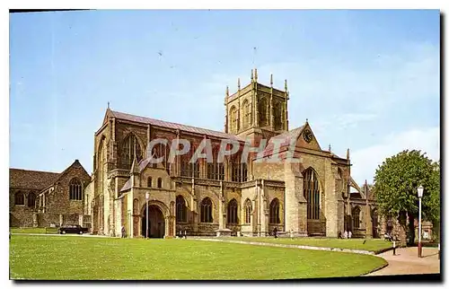 Cartes postales moderne Sherborne Abbey Sherborne a pleasant Dorset town with an Abbey Church condruit and old houses