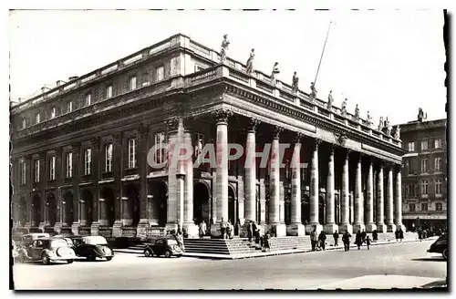 Cartes postales moderne Bordeaux Le grand Theatre Rue Saint Fort