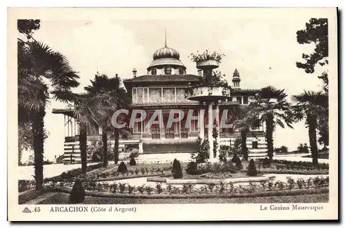 Ansichtskarte AK Arcachon Cote d'Argent Le Casino Mauresque