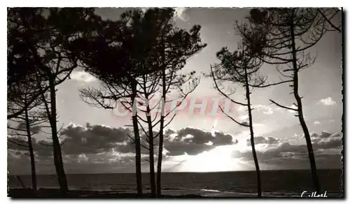 Cartes postales moderne Pointe du Medoc Coucher de Soleil sur l'Ocean