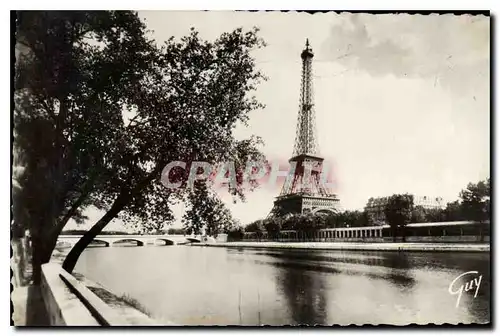 Cartes postales La tour Eiffel vue de l'Avenue de New York Paris