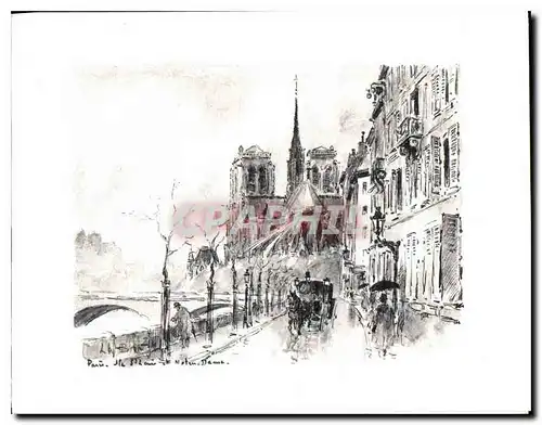 Cartes postales Paris Notre Dame