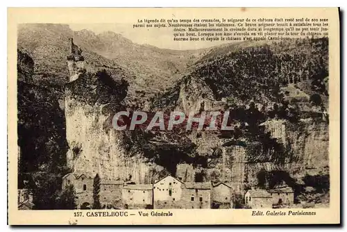 Cartes postales Castelbouc vue generale