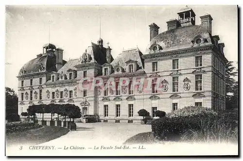 Ansichtskarte AK Cheverny le chateau la facade Sud Est