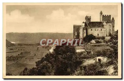 Ansichtskarte AK La Dordogne Pittoresque Chateau de Beynac en Sarladais Le Donjon