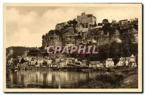 Cartes postales La Dordogne Pittoresque Chateau Feodal de Beynac et Village en Sarladais