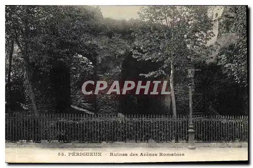 Cartes postales Perigueux Ruines des Arenes Romaines