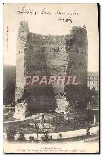 Ansichtskarte AK La Tour de Vesone Vestige d'un Temple Romain dedic a Vesuna deesse de la Cite