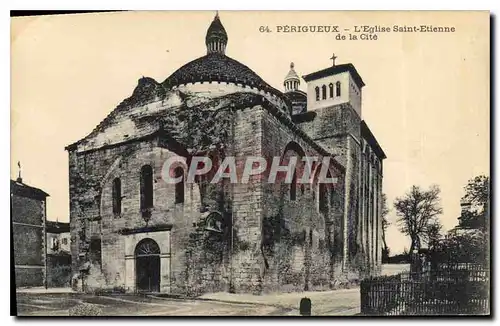 Ansichtskarte AK Perigueux L'Eglise Saint Etienne de la Cite