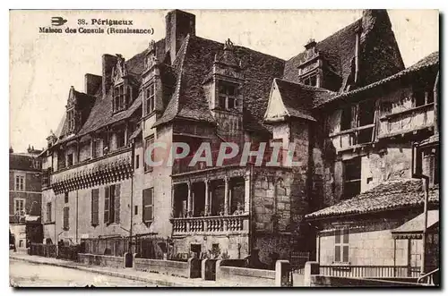 Cartes postales Perigueux Maison des Consuls Renaissance