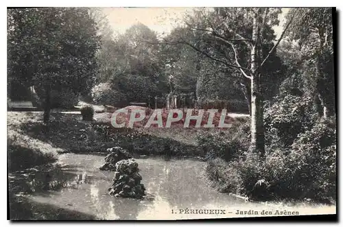 Cartes postales Perigueux Jardin des Arenes