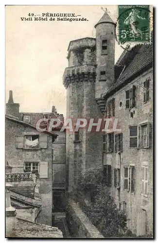 Ansichtskarte AK Perigueux Vieil Hotel de Sallegourde