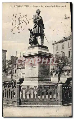 Ansichtskarte AK Perigueux Statue du Marechat Bugeaud