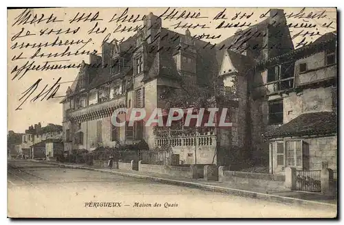 Cartes postales Perigueux Maison de Quais