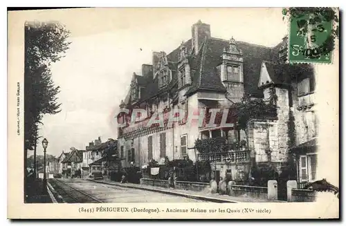 Cartes postales Perigueux Dordogne Ancienne Maison sur les Quais