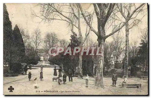 Cartes postales Perigueux Le Jardin Public