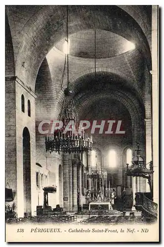 Cartes postales Perigueux Cathedrale Saint Front la Nef