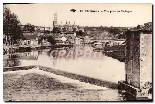 Ansichtskarte AK Perigueux Vue prise de Cachepur