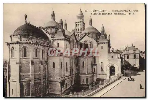 Ansichtskarte AK Perigueux La Cathedrale St Front L'Abside Romane moderne