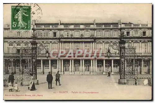 Cartes postales Nancy Palais du Gouvernement