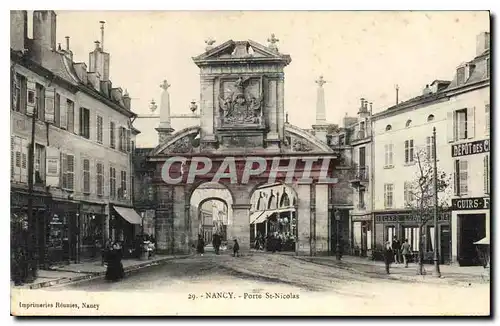 Cartes postales Nancy Porte St Nicolas