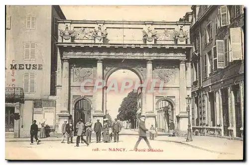 Cartes postales Nancy Porte Stanislas