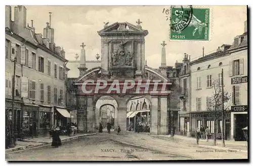 Cartes postales Nancy Porte St Nicolas