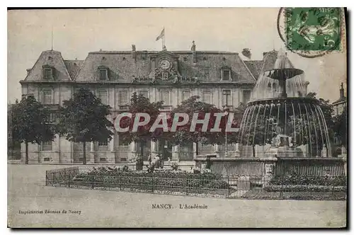 Cartes postales Nancy L'Academie