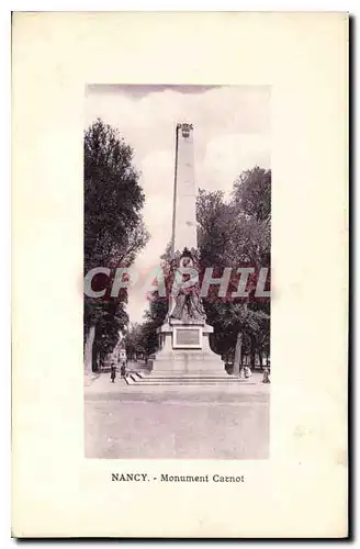 Cartes postales Nancy Monument Carnot