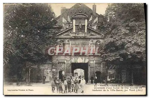 Cartes postales Nancy Porte de la Citadelle Enfants