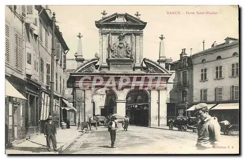 Cartes postales Nancy Porte Saint Nicolas