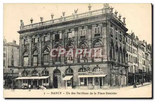 Cartes postales Nancy Undes Pavillons de la Place Stanislas