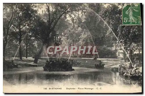 Cartes postales St Etienne Daphnee Place Marengo