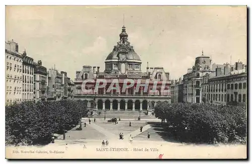 Cartes postales Saint Etienne Hotel de Ville