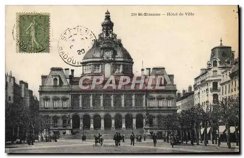 Cartes postales St Etienne Hotel de Ville