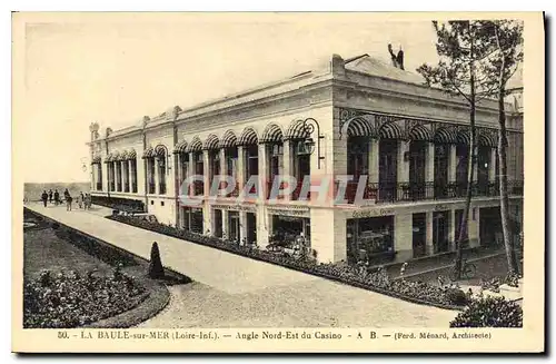 Ansichtskarte AK La Baule sur Mer Loire Inf Angle Nord Est du Casino