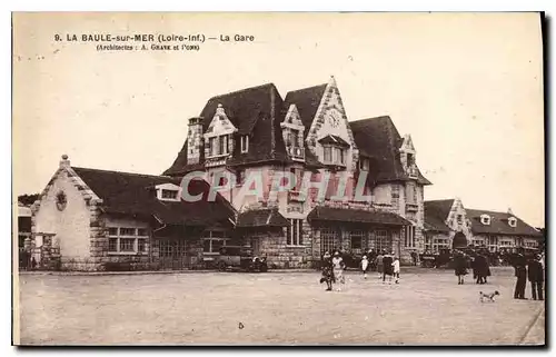 Cartes postales La Baule sur Mer Loire Inf La Gare