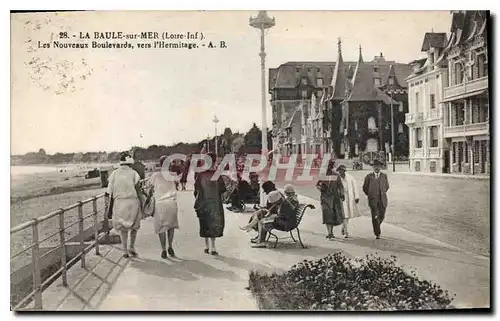 Cartes postales La Baule sur Mer Loire Inf Les Nouveaux Boulevards