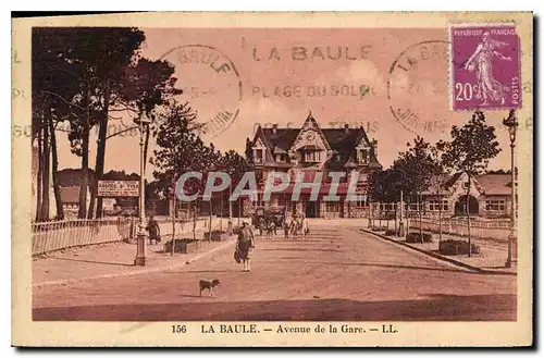 Cartes postales La Baule Avenue de la Gare