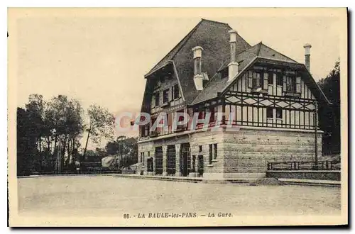 Cartes postales La Baule les Pins La gare