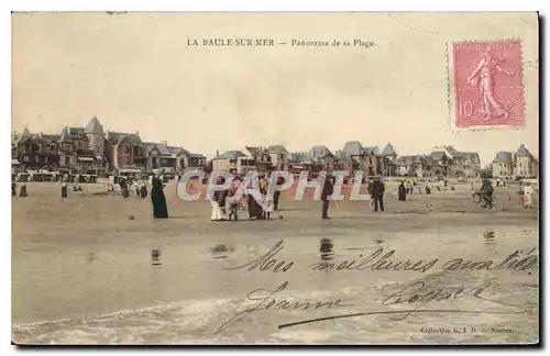 Cartes postales La Baule Sur Mer Panorama de la Plage