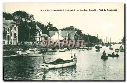 Ansichtskarte AK La Baule sur Mer Loire Inf Le Qual Benoit Port du Pouliguen