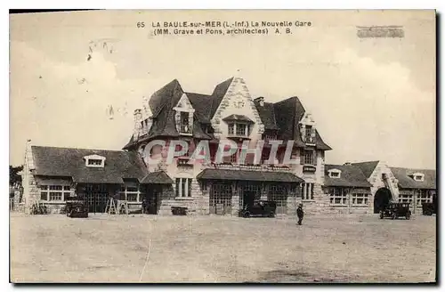 Ansichtskarte AK La Baule sur Mer L Inf La Nouvelle Gare