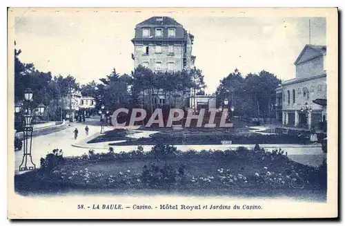 Cartes postales La Baule Casino Hotel Royal et Jardins du Casino