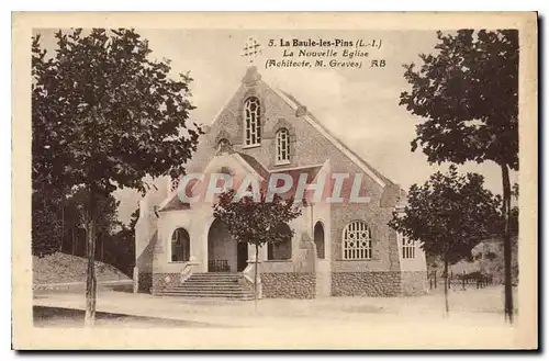 Cartes postales La Baule les Pins La Nouvelle Eglise