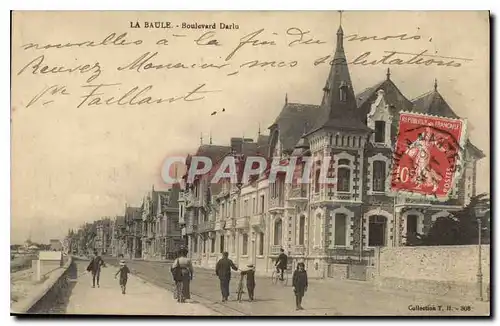 Cartes postales La Baule Boulevard Darlu