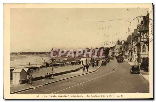 Ansichtskarte AK La Baule sur Mer Loire Inf Le Boulevard de la Mer