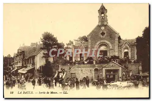 Cartes postales La Baule Sorlie de Messe